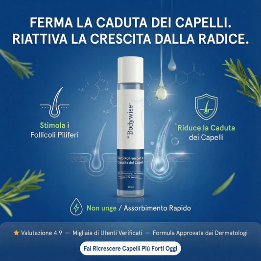 Crescita Capillare – Siero Roll-on per la Crescita dei Capelli (25 ml) - Offerta 2x1