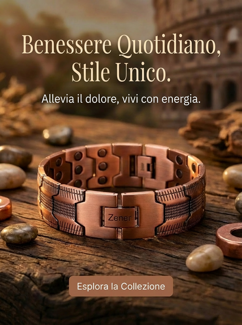 Bracciale Magnetico Salutare in Rame